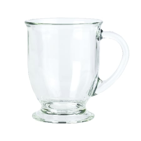 Anchor Hocking Anchor Hocking Clear Glass Mug 6 pk, 6PK 83045A